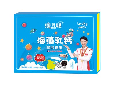 海藻乳鈣凝膠糖果