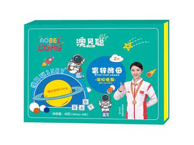 富鋅酵母凝膠糖果